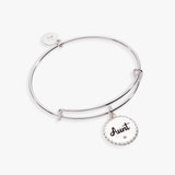 Aunt 'A Trusting Guide Forever By My Side' Charm Bangle