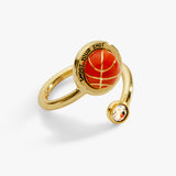Basketball Open Fidget Ring