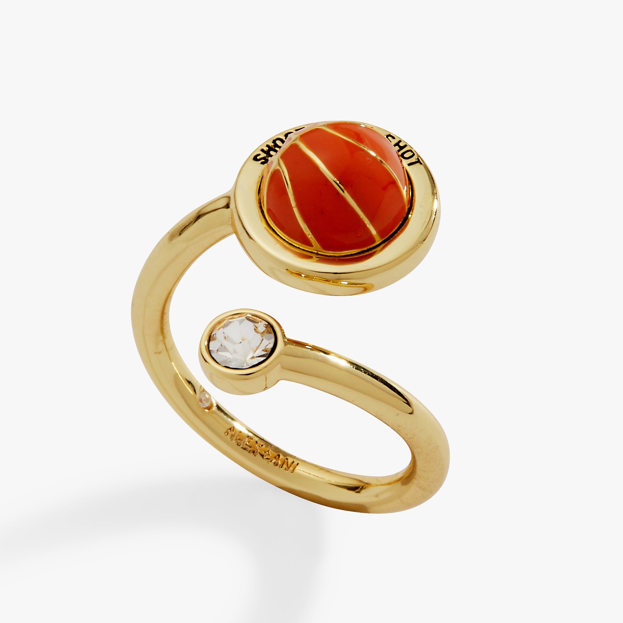 Basketball Open Fidget Ring