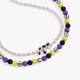 BEETLEJUICE™ Sandworm Layered Beaded Necklace