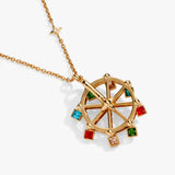 Big Top Spinning Ferris Wheel Necklace