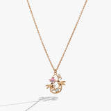 'Birds of a Feather' Hummingbird Enamel Pendant