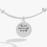 Daughter 'The Most Precious Gift Of My Life' Charm Bangle