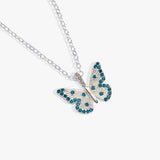 December 'Wisdom' Butterfly Birthstone Pendant