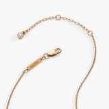 Delicate Pave Cross Pendant Necklace