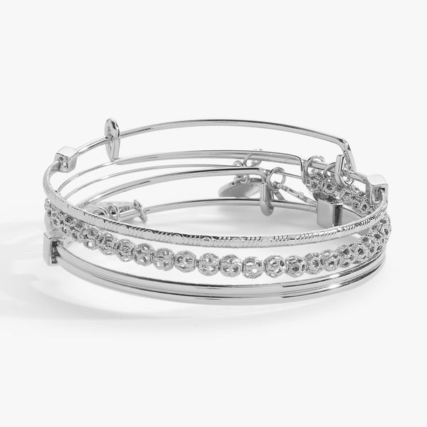 Set of 3 Delicate Textured Bangles | Alex and Ani – ALEX AND ANI