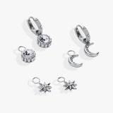 Celestial Mix & Match Charm Earring Set of 4