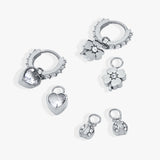 Love & Luck Mix & Match Charm Earring Set of 4