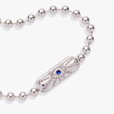 Evil Eye Barrel Closure Bracelet