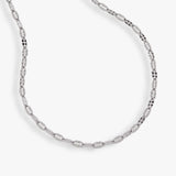 Multi Faceted Chain Anklet
