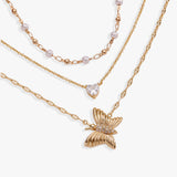 Festival Stranded Butterfly Necklace