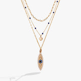 Festival Stranded Evil Eye Necklace