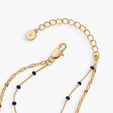 Festival Double Strand Evil Eye Bracelet