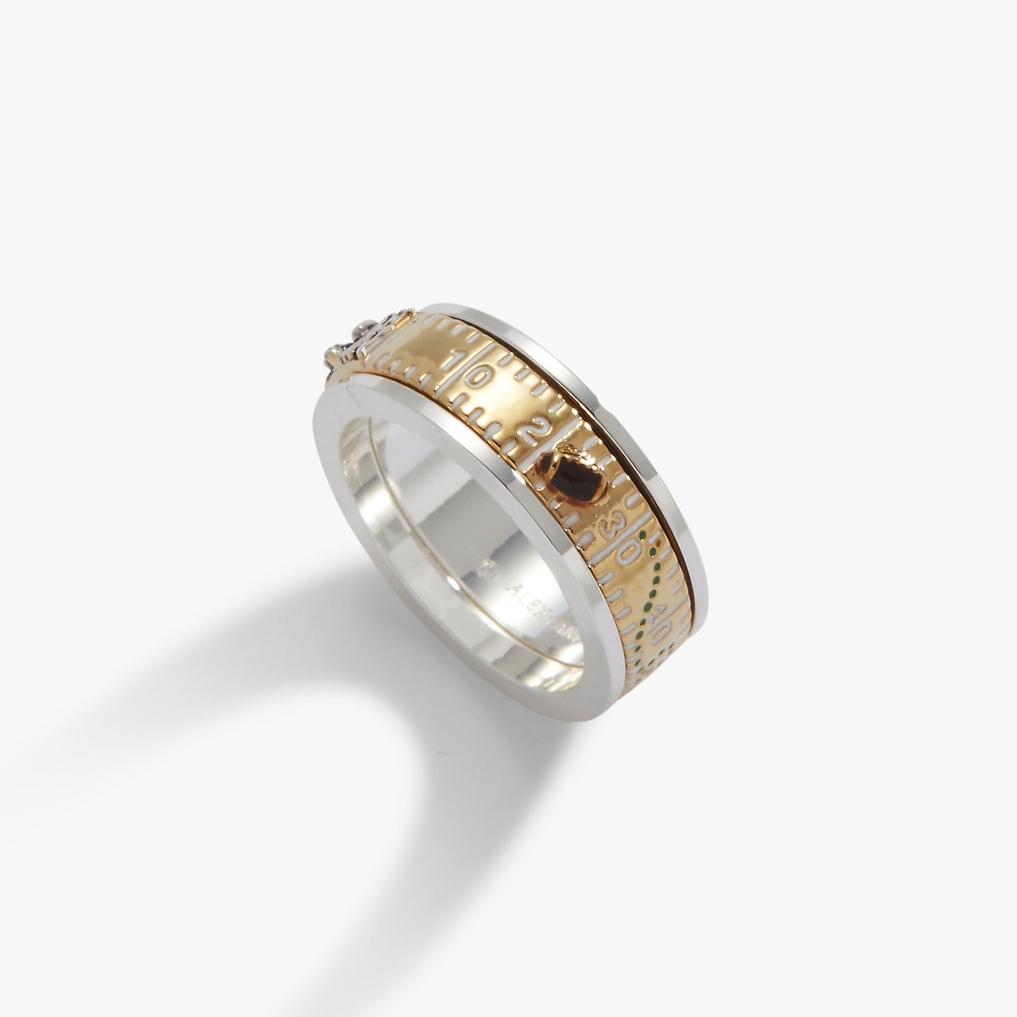 Football 'Touchdown' Fidget Ring