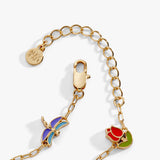 Garden Party Inline Charm Bracelet