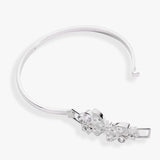 Glass Butterfly Tension Bangle