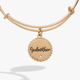 Godmother 'Loves Like A Parent, Acts Like A Friend' Charm Bangle