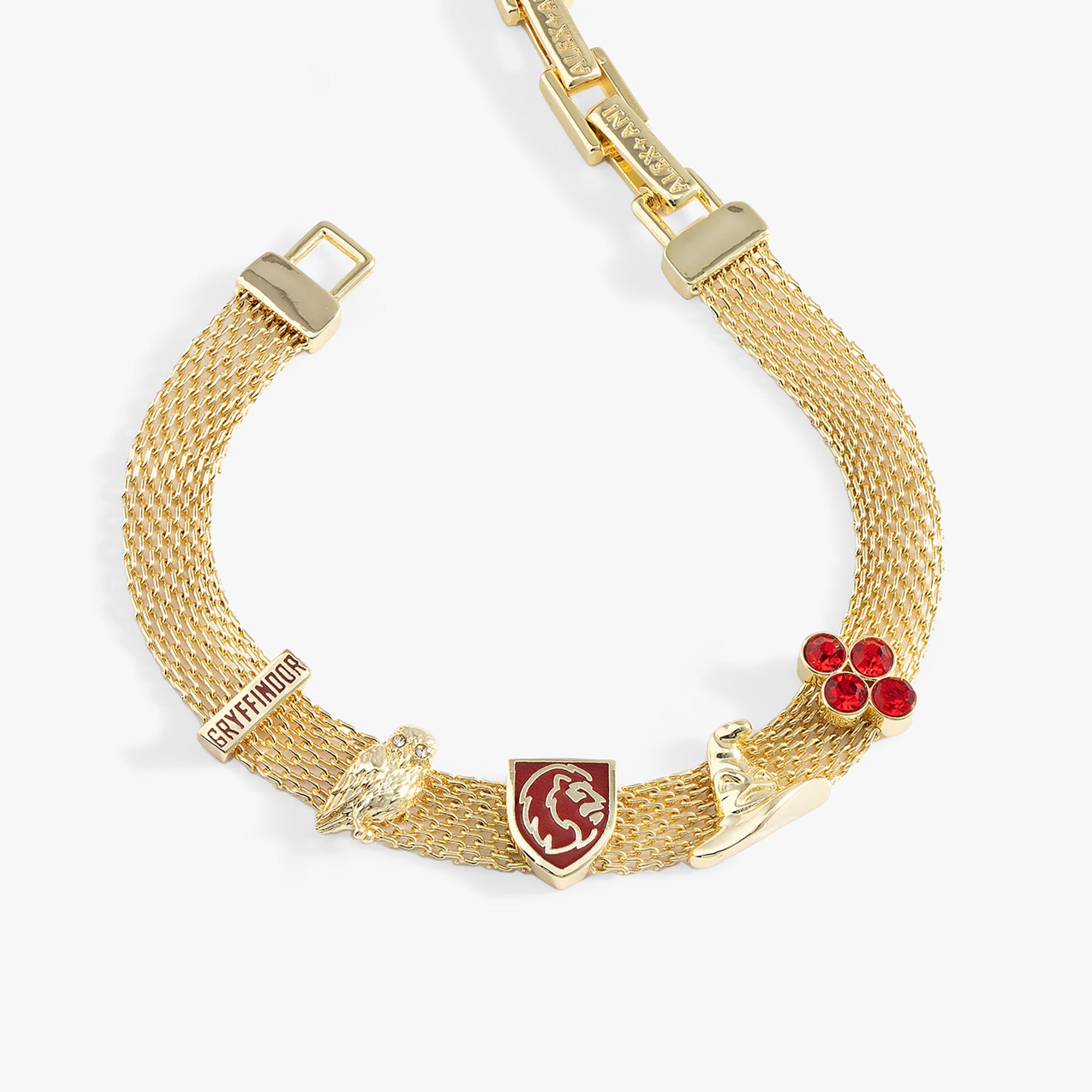 Gryffindor Mesh Charm Bracelet Alex and Ani – ALEX AND ANI