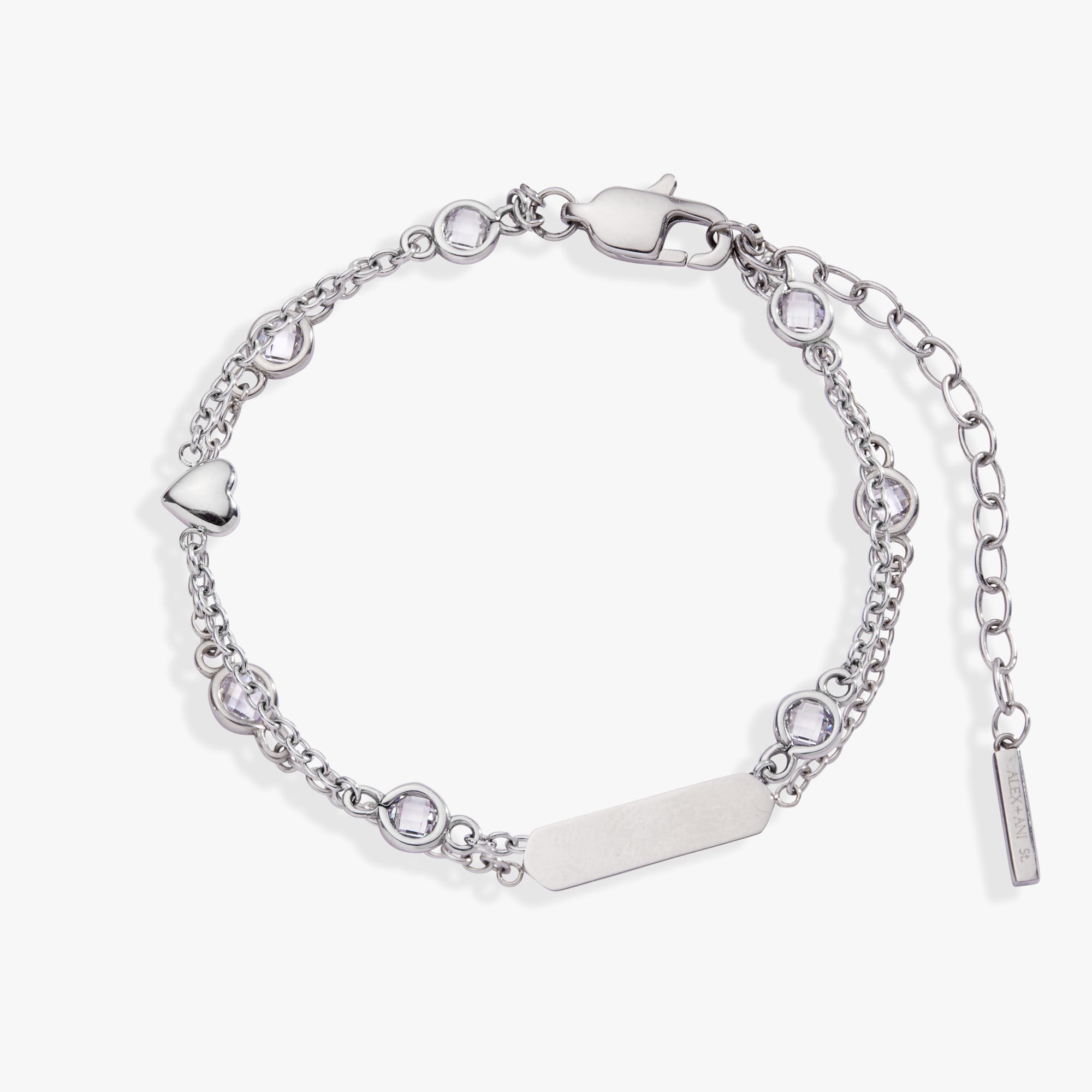 Heart Chain Adjustable Bracelet