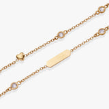 Heart Chain Adjustable Bracelet