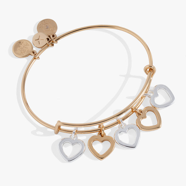 Hearts Multi-Charm Bangle Alex and Ani – ALEX AND ANI