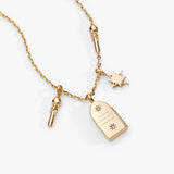 Harry Potter™ Hogwarts Great Hall Cluster Charm Necklace