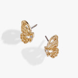 Filigree Butterfly Stud Earrings