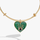 'Leave it All on the Field' Football Charm Bangle