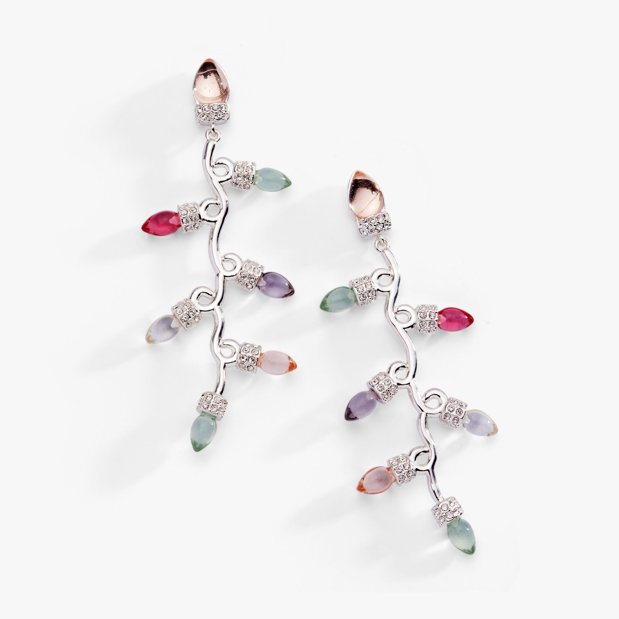 Christmas Muted Light Bulb Earrings