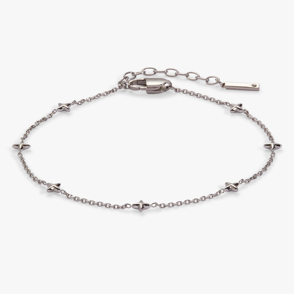 アクセサリー L'Appartement MARA MCS Dot chain Anklet Blythe Gold Waterproof Anklet | Jenny Bird