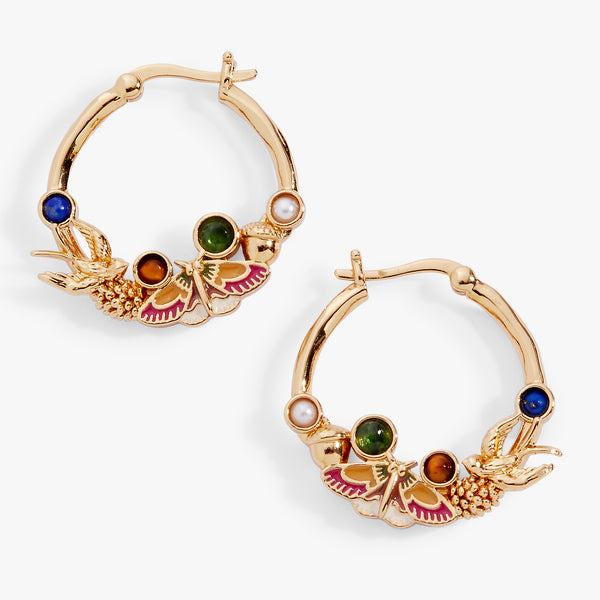 SOM - Mixed Woodland Hoop Earring | Alex and Ani – ALEX AND ANI