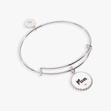 Mom 'Bonded By Love, Connected For Life' Charm Bangle