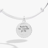 Mom 'Bonded By Love, Connected For Life' Charm Bangle