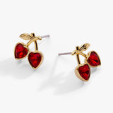 'My Cherry Amour' Stud Earrings