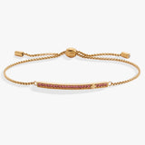 October Everyday Birthstone Pave Bolo Bracelet