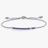 September Everyday Birthstone Pave Bolo Bracelet