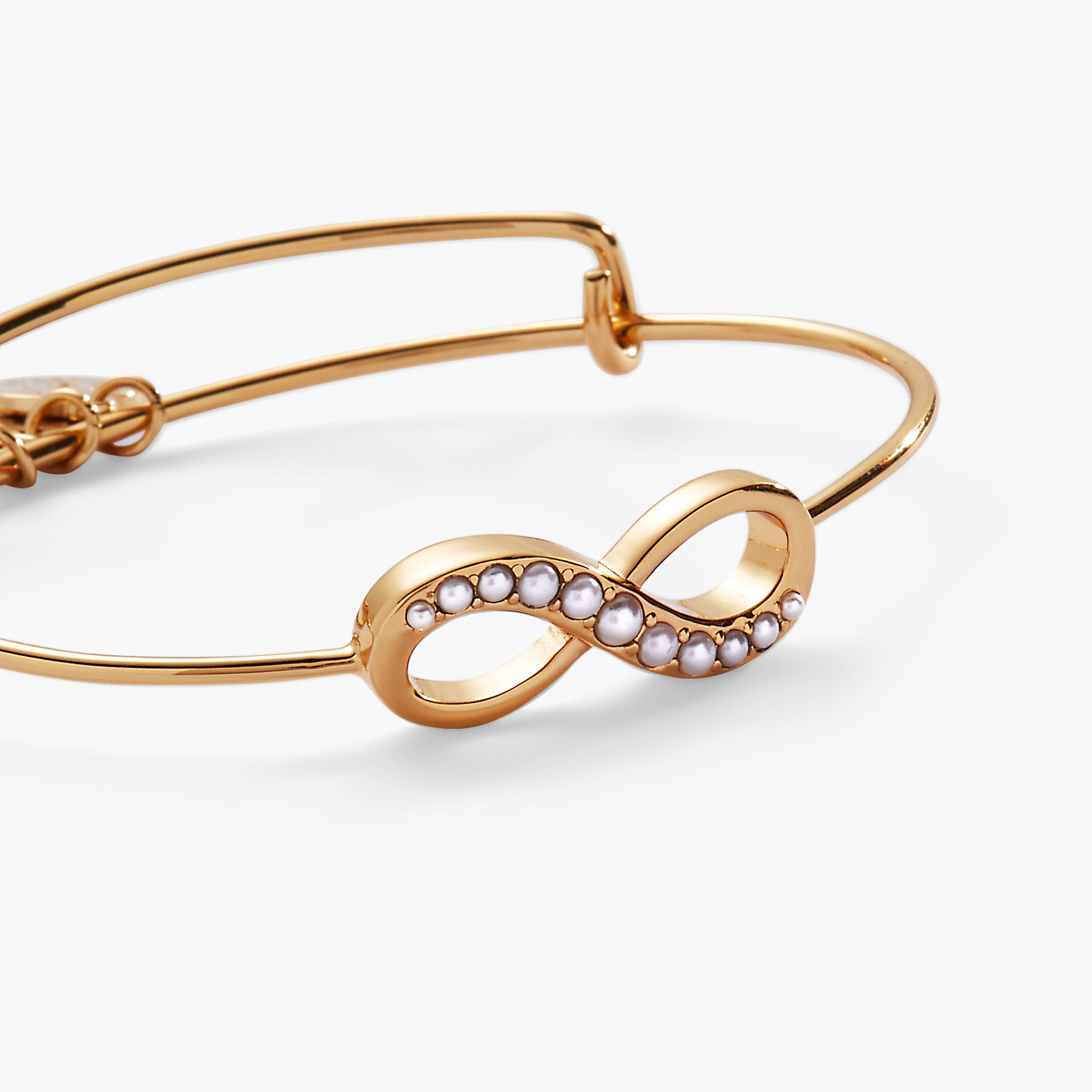 5 Infinity Bangle Pearl Infinity Bangle | Alex and Ani – ALEX AND ANI