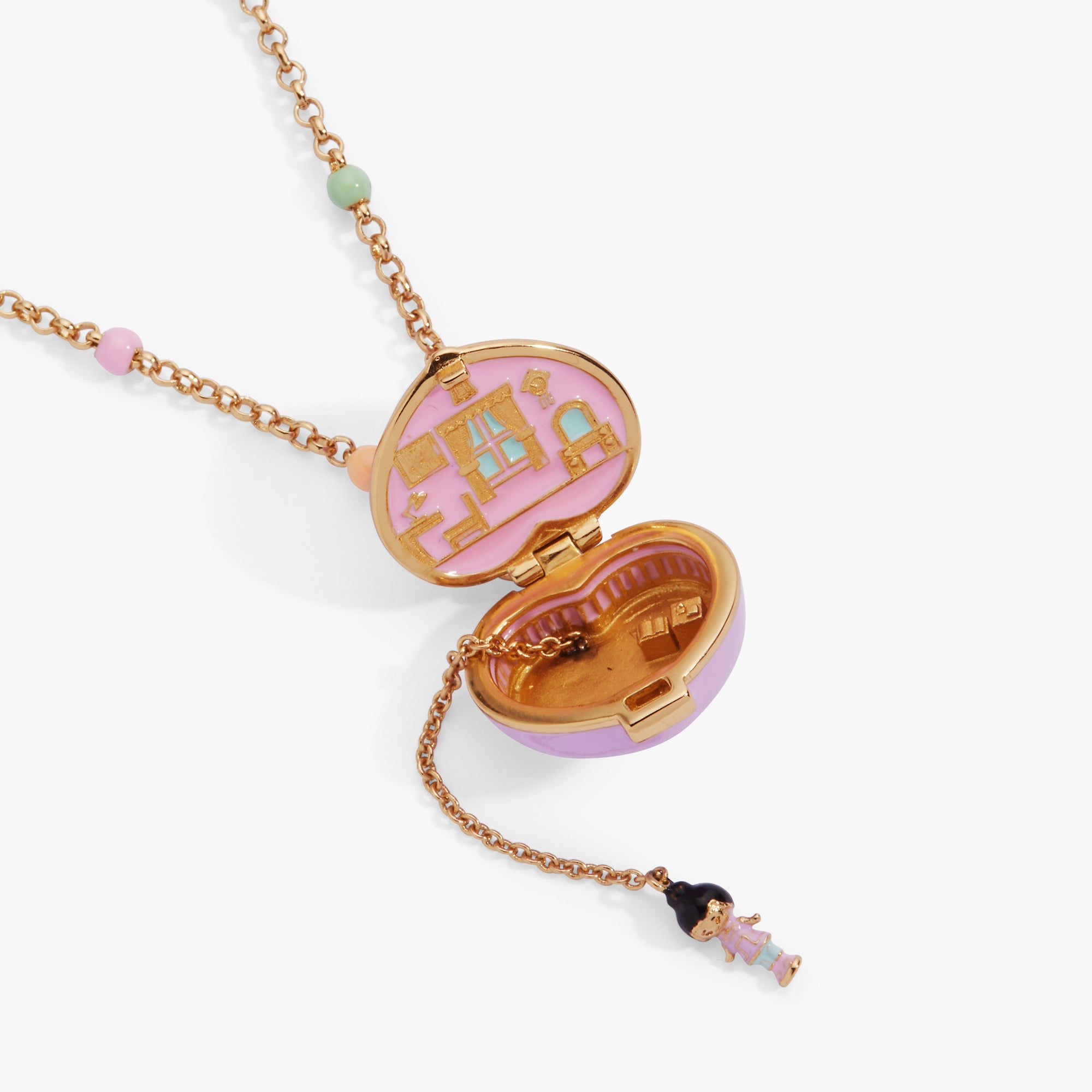Locket House Polly Pocket™ House Locket Necklace | Alex and Ani – ALEX AND ANI
