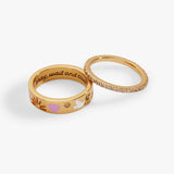 'Pray, Wait and Trust' Ring Set of 2