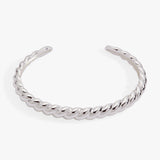 Puffy Rope Texture Cuff Bracelet