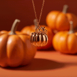 Pumpkin Patch Pumpkin Locket Necklace