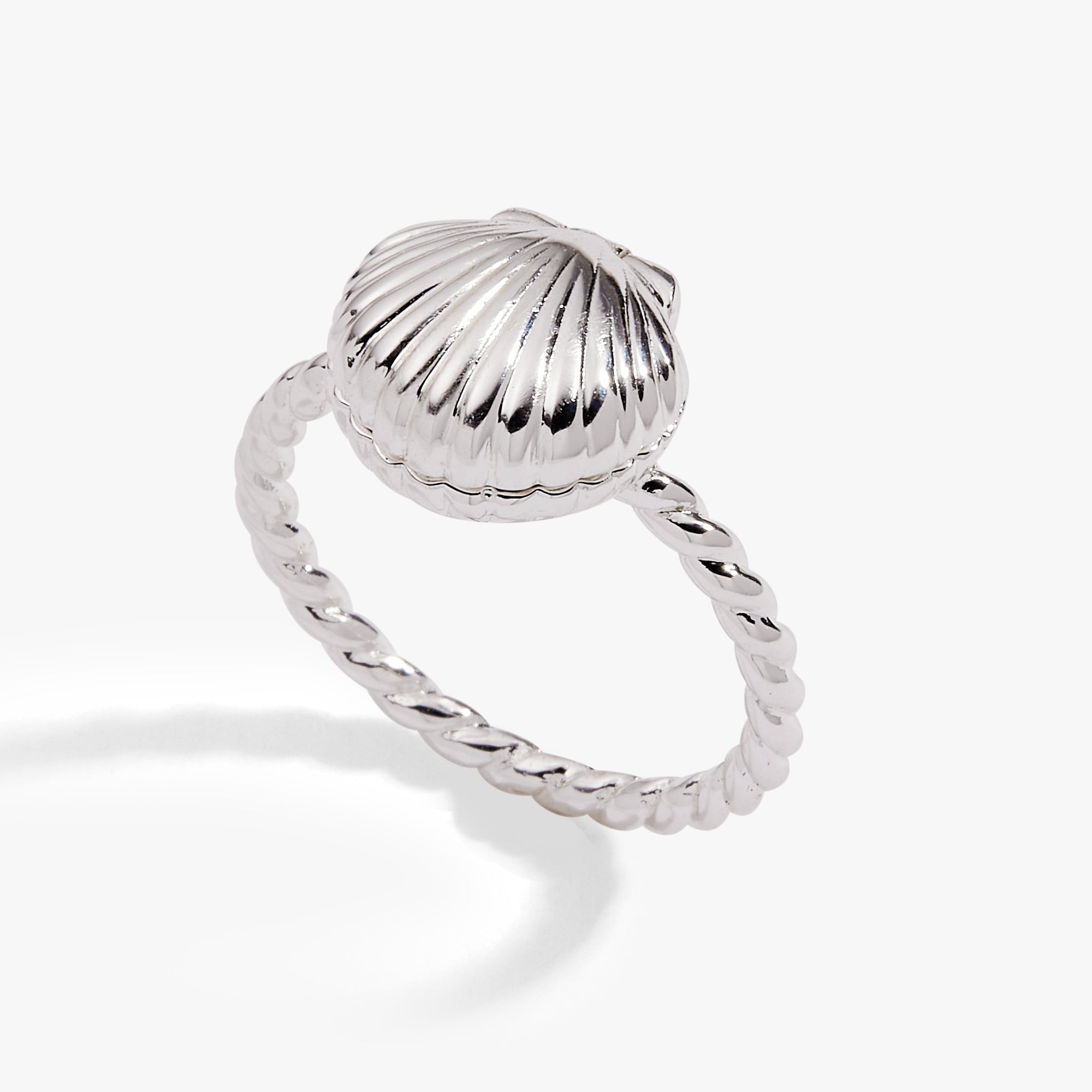 Salt + Sea 'Seashells Are Love Letters In The Sand' Locket Ring | Alex ...