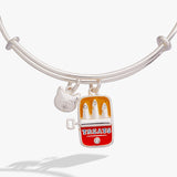 Sardine Tin Duo Charm Bangle