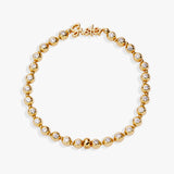 Sister Elongated Crystal Stretch Bracelet