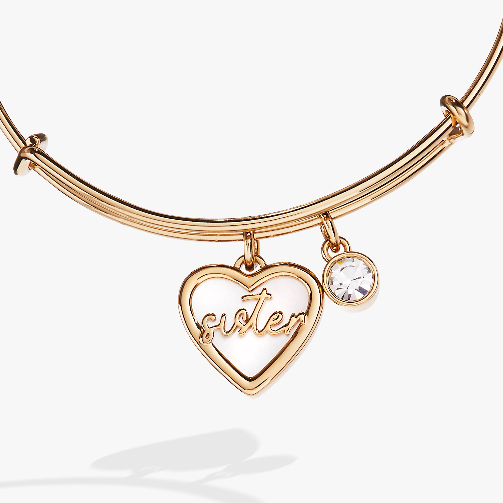 Sister Mother of Pearl Bangle Alex and Ani – ALEX AND ANI