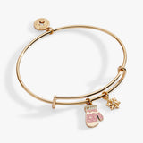 Snow Games Mitten Duo Charm Bangle