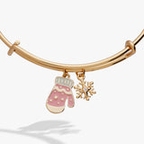 Snow Games Mitten Duo Charm Bangle