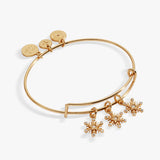 Snowflake Multi-Charm Bangle