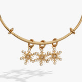 Snowflake Multi-Charm Bangle