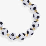 Soccer Oversized Beaded Bangle